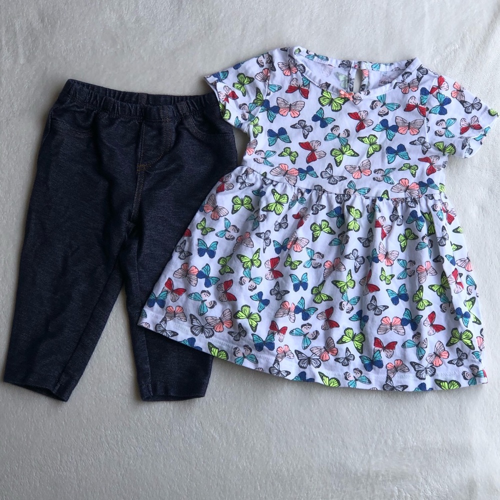 Carter’s Set Baby Girl Size 9M